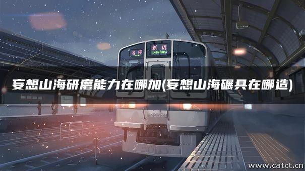 妄想山海研磨能力在哪加(妄想山海碾具在哪造) 妄想山海研磨能力在哪加(妄想山海碾具在哪造)