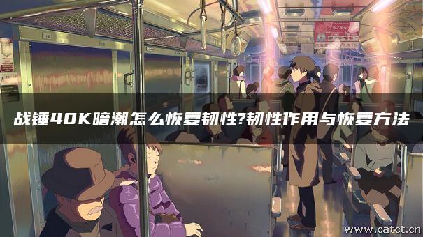 战锤40K暗潮怎么恢复韧性?韧性作用与恢复方法 战锤40K暗潮怎么恢复韧性?韧性作用与恢复方法