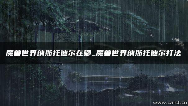 魔兽世界纳斯托迪尔在哪_魔兽世界纳斯托迪尔打法