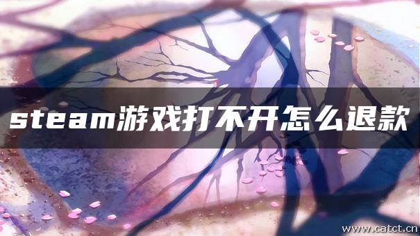 steam游戏打不开怎么退款 steam游戏打不开怎么退款